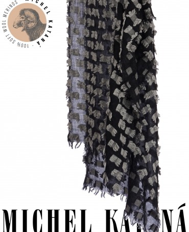 Палантин Унисекс CutT.W100_24DMW-11.2/BL